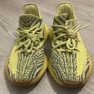 Yellow Yeezy boost